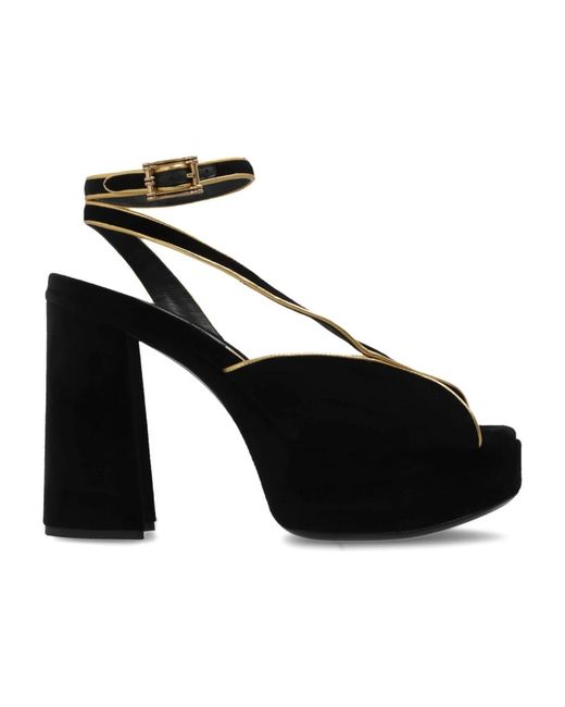 Etro Black High Heel Sandals
