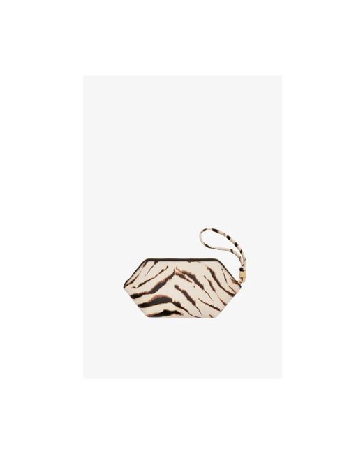 Clutches di Ganni in Metallic
