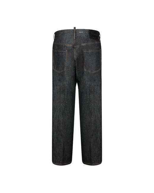 Straight Jeans DSquared² de hombre de color Gray