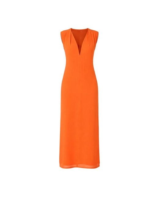 Moschino Orange Midi Dresses