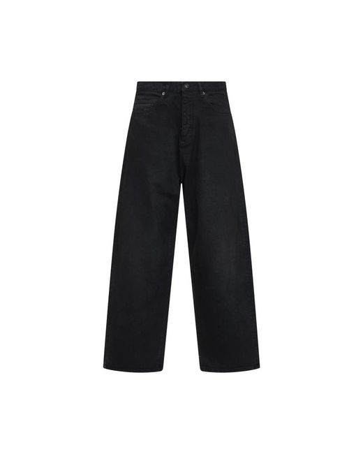 Balenciaga Blue Wide Jeans for men