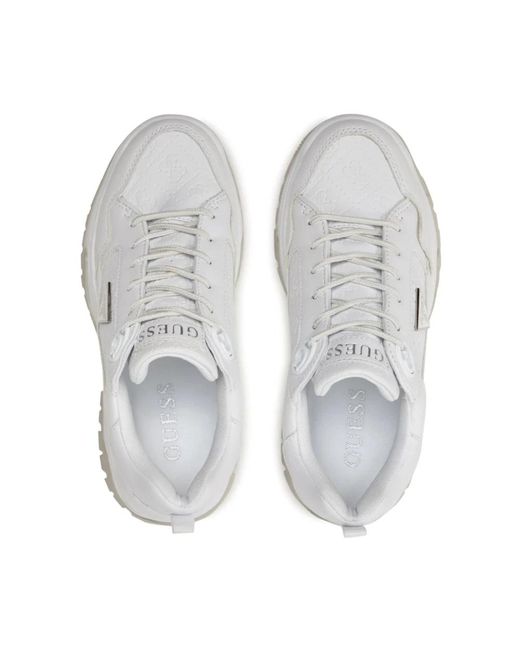 Shoes > sneakers Guess en coloris White