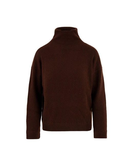 Not Shy Brown Turtlenecks