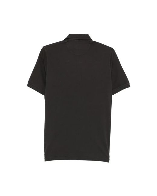 Fedeli Black Polo Shirts for men