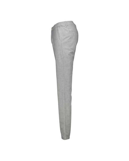 North84 Elegance Chino in het Gray voor heren