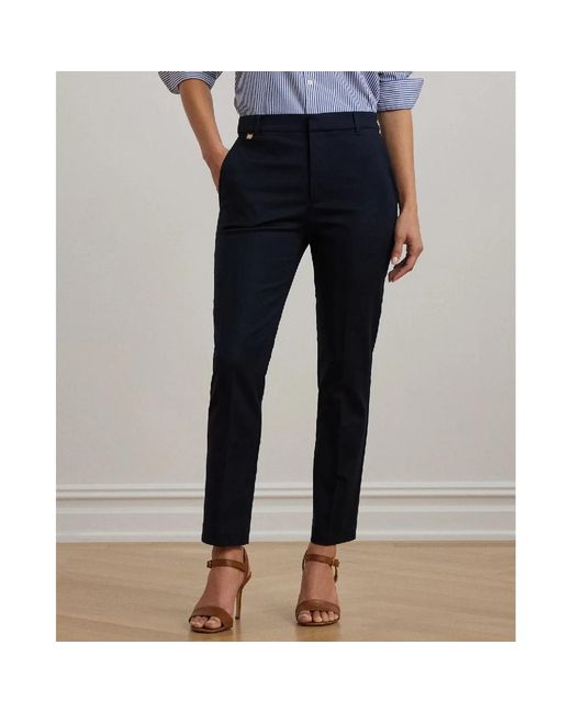 Slim-Fit Trousers Ralph Lauren en coloris Blue