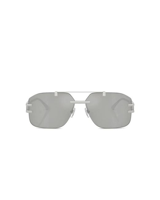 Versace Metallic Sunglasses for men