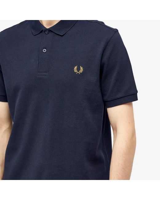 Fred Perry Blue Polo Shirts for men