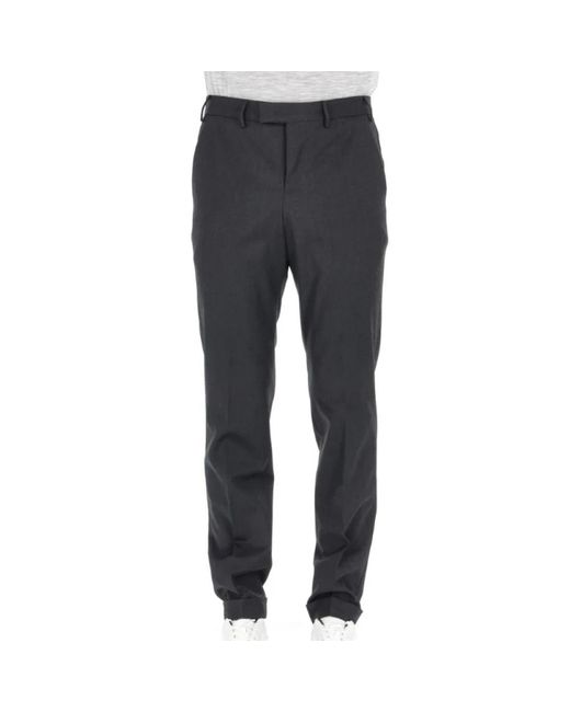 PT Torino Gray Suit Trousers for men
