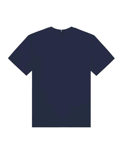 DUNO Stylisches t-shirt mit girogola design in Blue für Herren