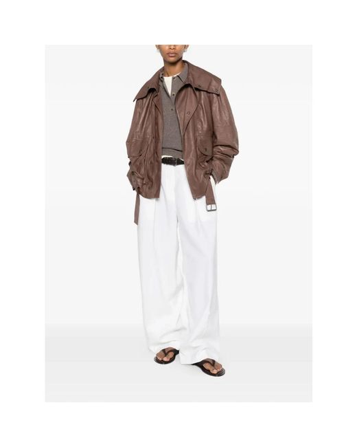Calvin Klein Isa Bomberjack in het Brown