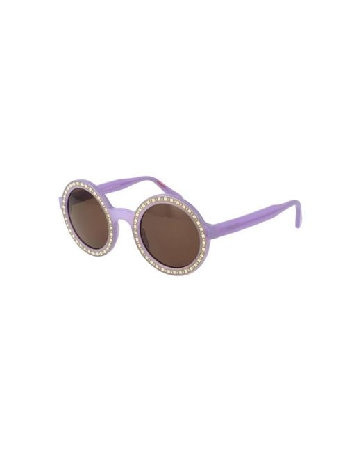 Andy Wolf Purple Sunglasses