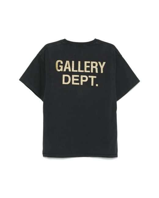 GALLERY DEPT. T-Shirt Mit Grafikdruck Und Rundhalsausschnitt in Black für Herren