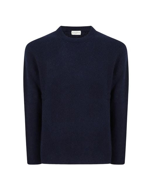 Ballantyne Blue Round-Neck Knitwear for men