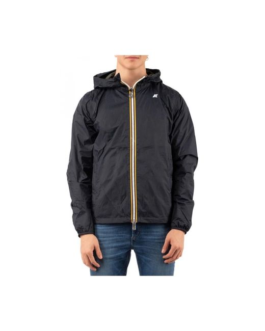 Light Jackets K-Way de hombre de color Blue