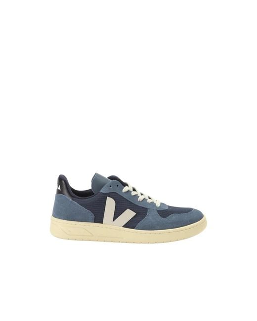 Veja Blue V-10 Ripstop Sneakers