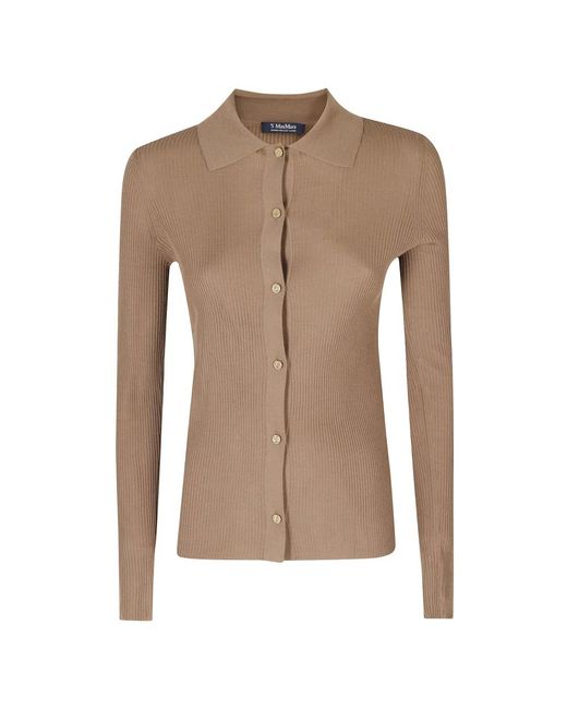 Cardigans Max Mara en coloris Brown