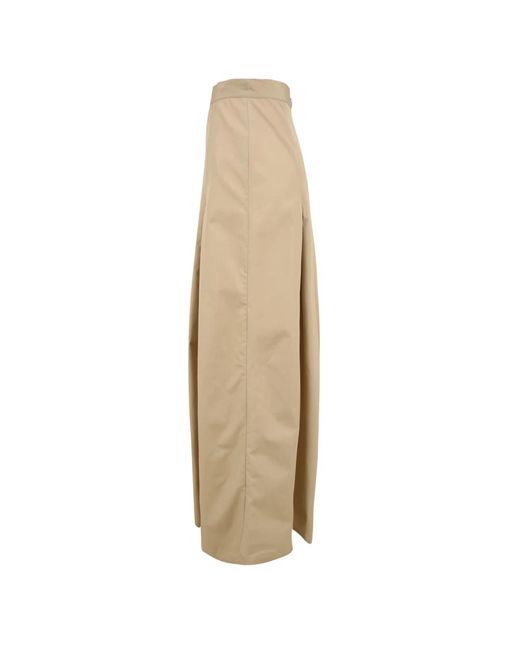 Maxi Skirts Aspesi de color Natural