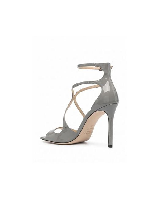 Jimmy Choo Metallic High Heel Sandals
