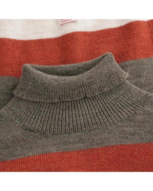 Nigel Cabourn Red Turtlenecks for men