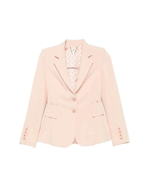 Elisabetta Franchi Pink Blazers
