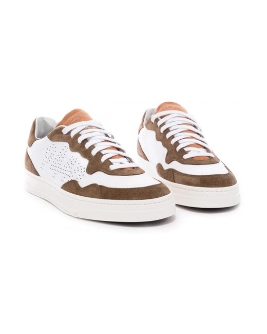 P448 White Sneakers for men