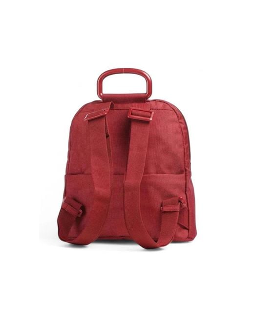 Mandarina Duck Red Backpacks