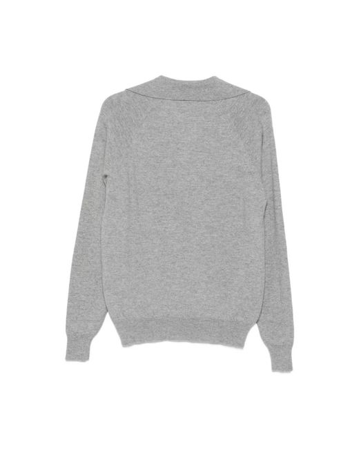 Lardini Gray Polo Shirts for men