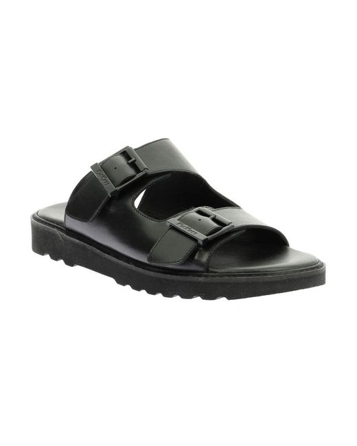 Sliders di Kickers in Black da Uomo