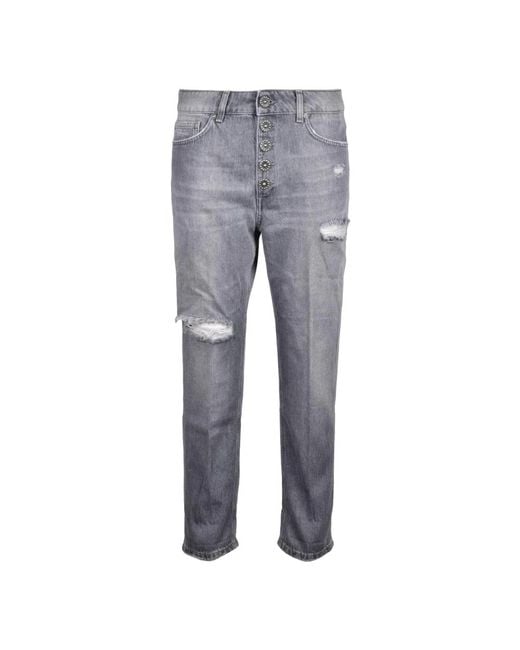 Dondup Gray Slim Fit Jeans