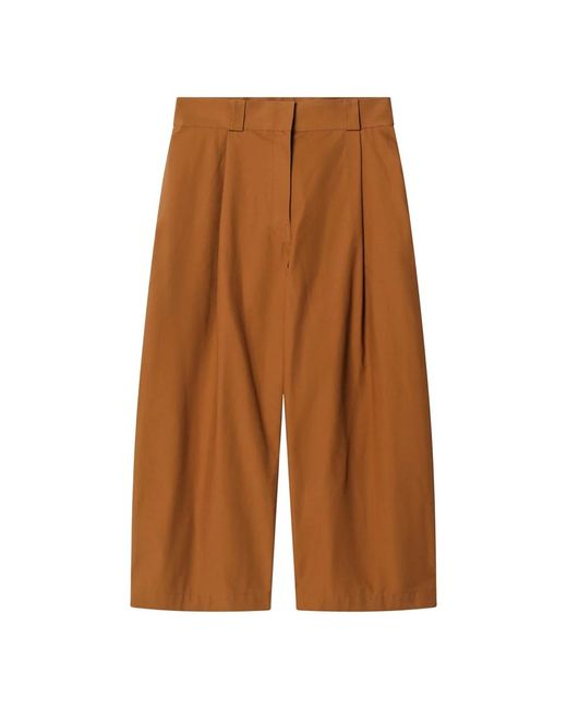 Balenciaga Brown Wide Trousers