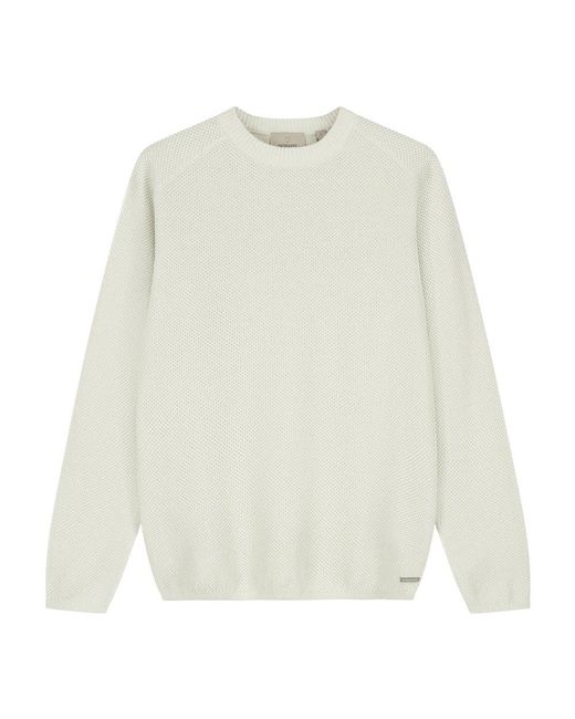 Dstrezzed Truien & Vesten ,Wit ,Dylan Pullover in het White voor heren