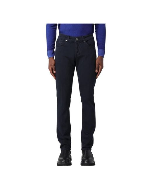 Dondup Blue Slim-Fit Jeans for men