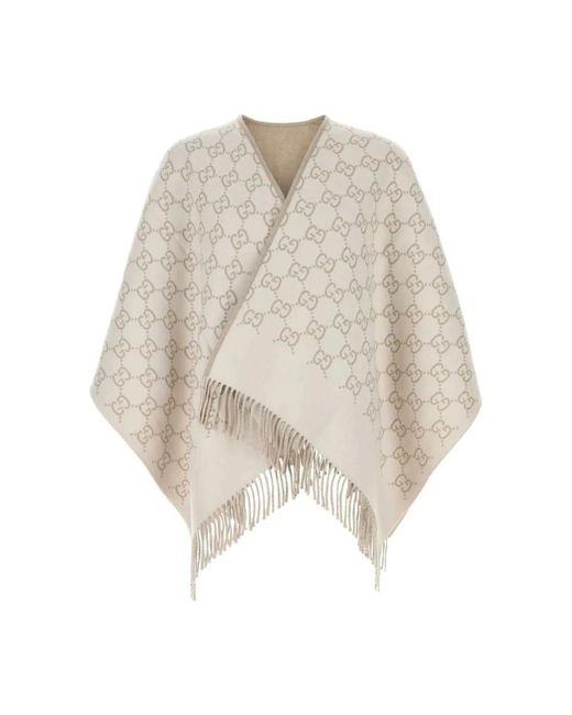 Gucci Jassen ,Wit ,Scarves in het Natural
