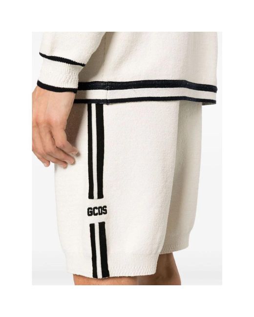 Gcds Casual shorts in White für Herren