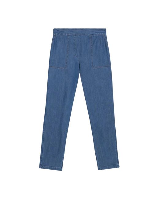 Straight Jeans di Oltre in Blue