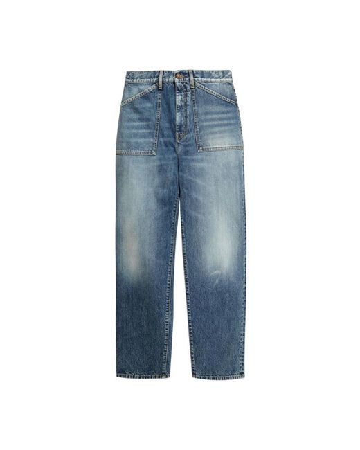 Givenchy Blue Loose Fit Jeans for men