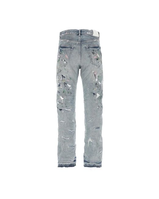 Jeans > straight jeans Purple Brand pour homme en coloris Gray