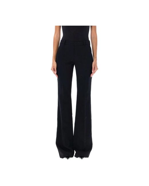 Saint Laurent Black Wide Trousers