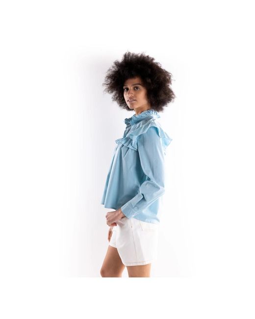 Blouses Brand Unique de color Blue