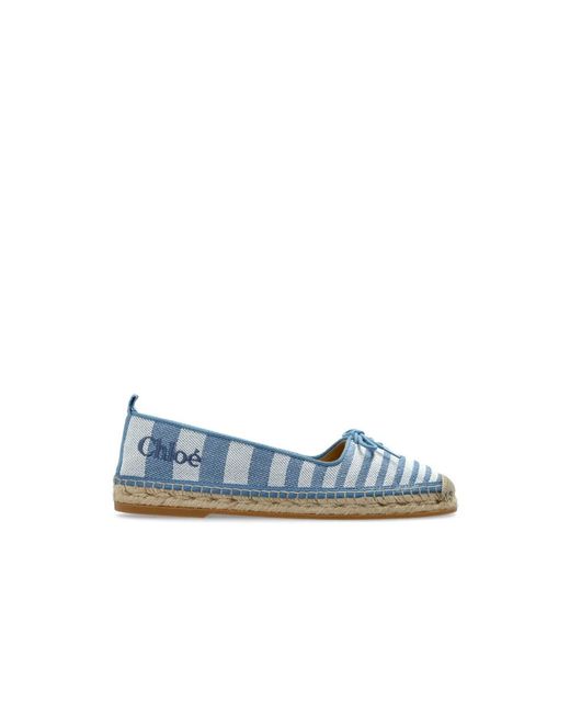 Chloé Isla Espadrilles in het Blue