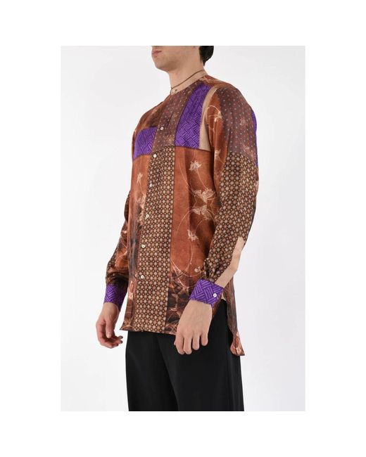 Pierre Louis Mascia Red Casual Shirts for men