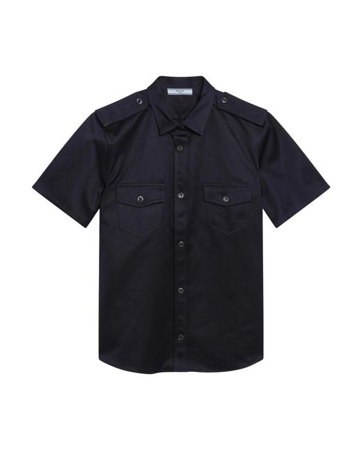 Prada Blue Shirts