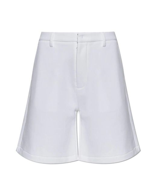 DSquared² White Short Shorts