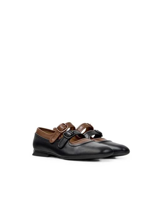 Camper Black Ballerina Shoes