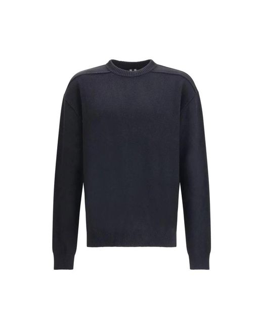 Round-Neck Knitwear Rick Owens pour homme en coloris Blue