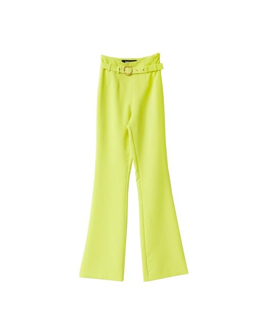 Just Cavalli Green Wide Trousers