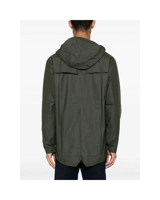Rain Jackets Rains de hombre de color Green