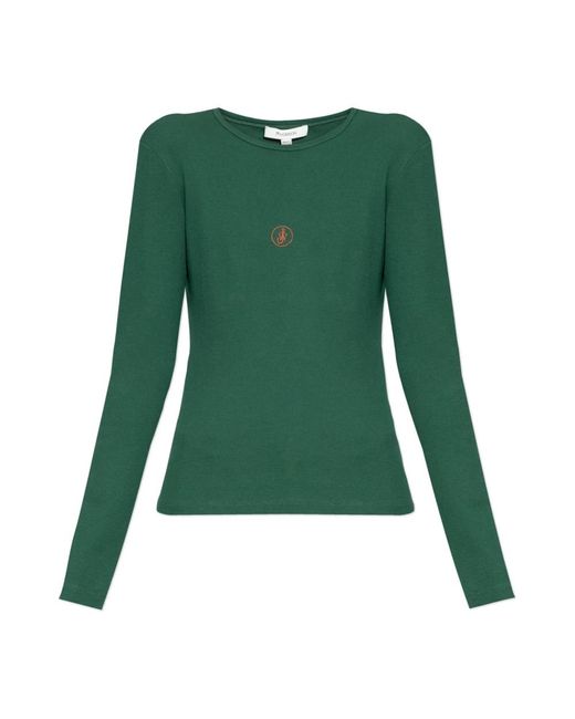 Long Sleeve Tops J.W. Anderson de color Green