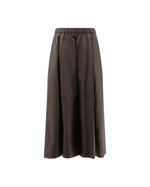 Aspesi Brown Midi Skirts